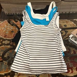 Anthropologie 4 eri and ali tank tops